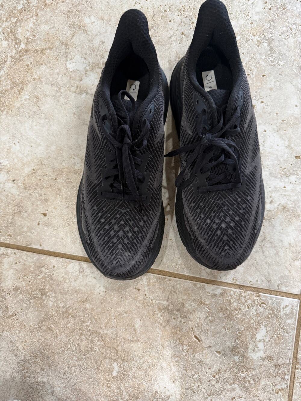 HOKA Running Shoes – All Black size 9.5